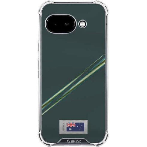 Australia Soccer Flag Google Pixel 9a Clear Case